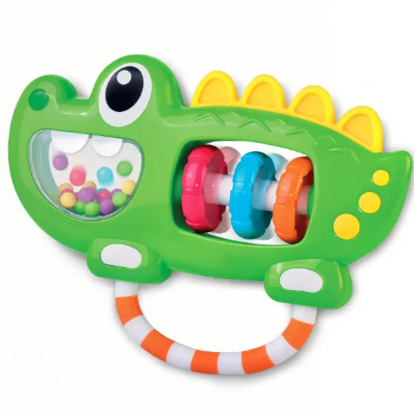 Little Learner My First Rattle Croco Toy alternate