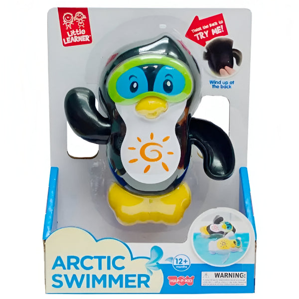 Little Learners Arctic Swimmer – Penguin Interactive Bath Toy