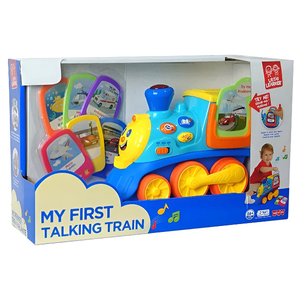 Happy Kid Little Learners My First Talking Train – Early Learning Educational Toy For Kids