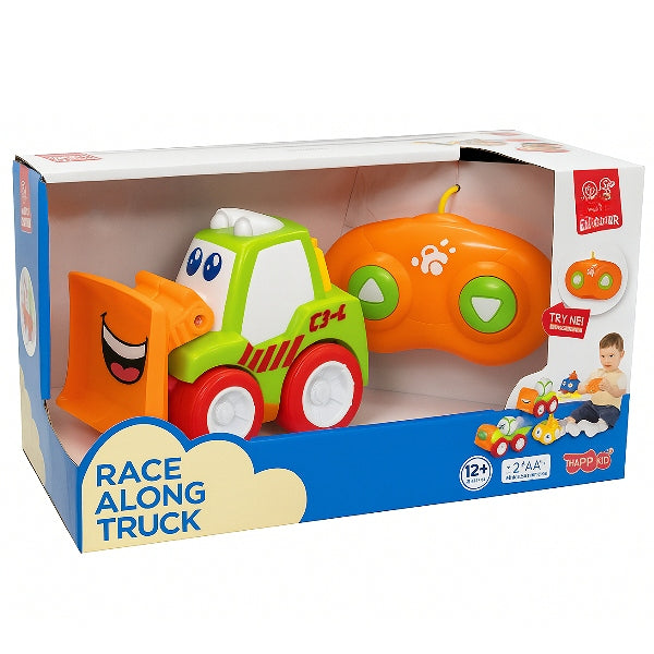 Happy Kid Little Learner Race-along Truck With Remote Control
