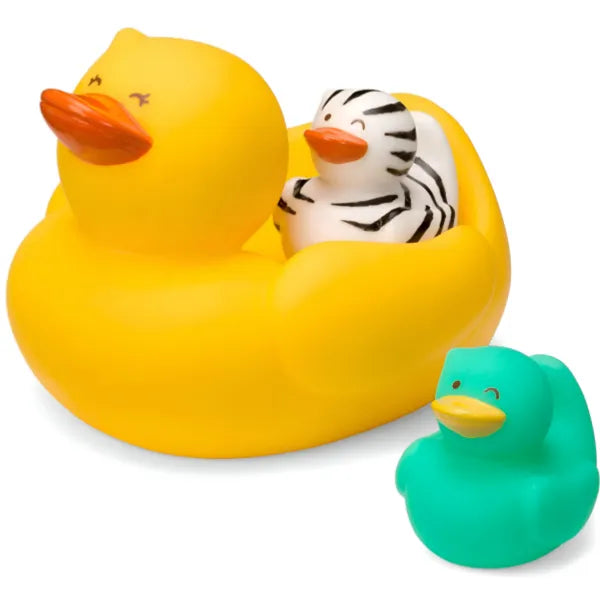 Infantino 3-Piece Bath Duck N Family Baby Bathing Toys-Toddlers alternate