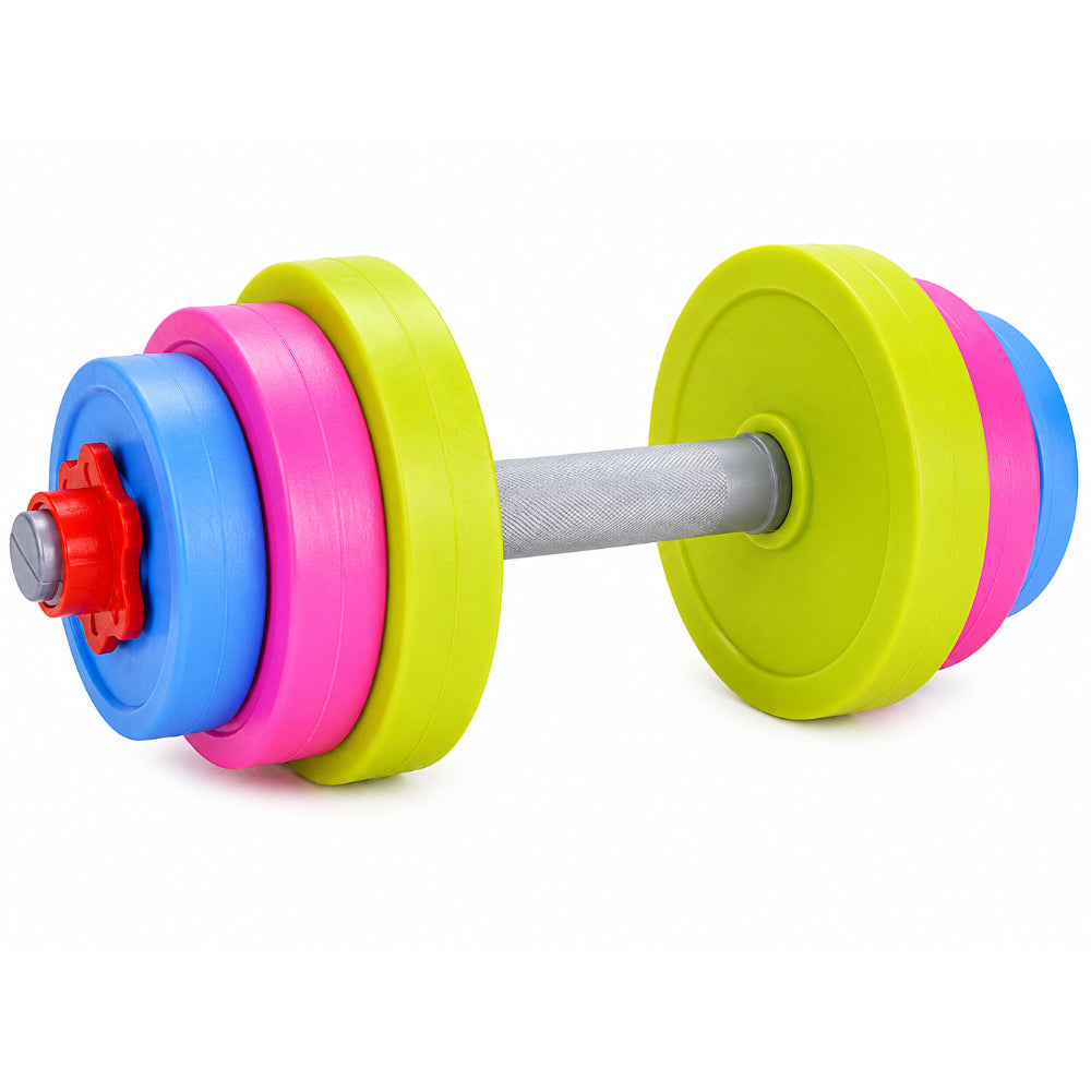 Kids Toy Workout Dumbbell Set – Multicolor