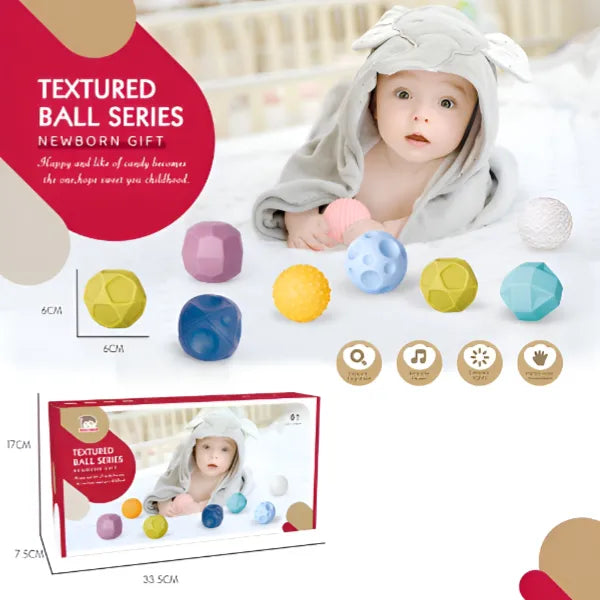 Soft And Squeeze Balls Set For Babies & Toddlers
