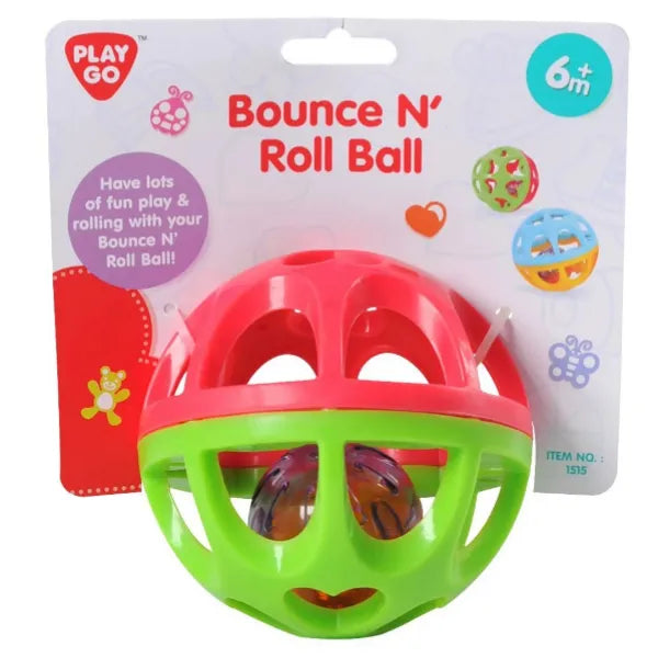 Playgo Bounce N Roll Ball - Assorted Colours alternate