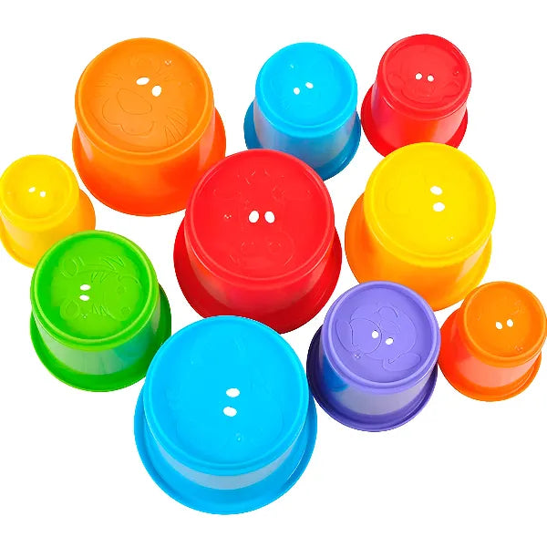 Playgo Stacking Cups for Kids – Fun & Educational First Play Set alternate