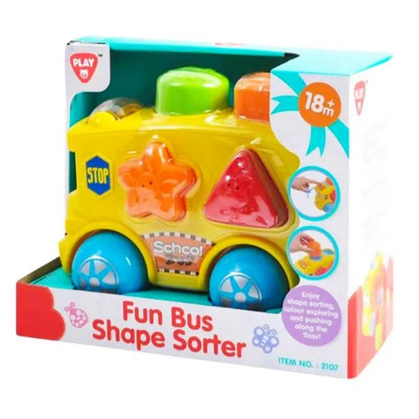 Playgo Fun Bus Shape Sorter