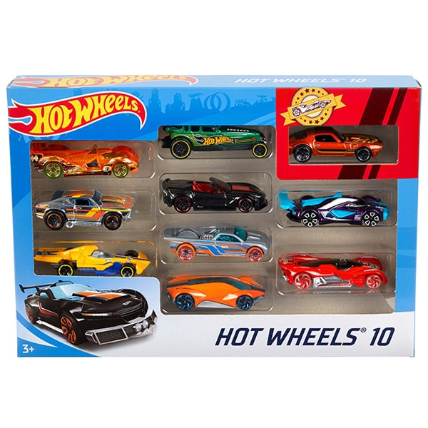 Hot Wheels Exclusive Decoration Car Set Pack Of 10 alternate