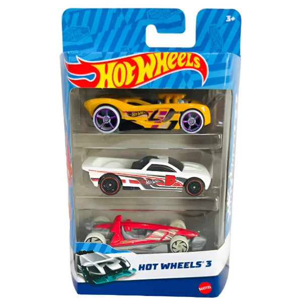 Hot Wheels Basic Car 3-Pack Asstorted