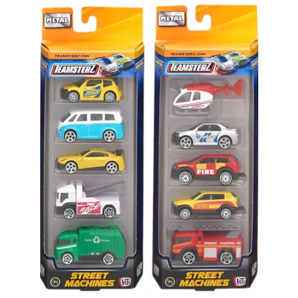Teamsterz Street Machines Die-Cast Cars Collectibles Toys  - Assorted Colours
