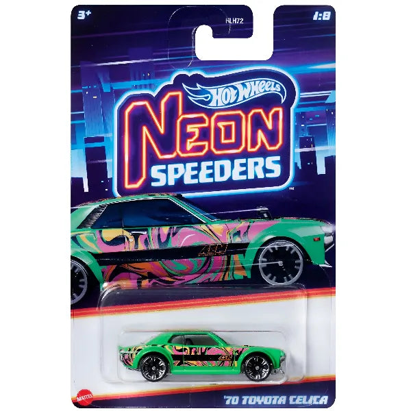 Hot Wheels Neon Speeders Die-Cast Vehicle – Assorted Colors alternate