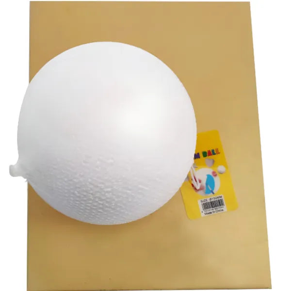 Foam Ball For Modeling Craft Diy Works- Medium - 15cm
