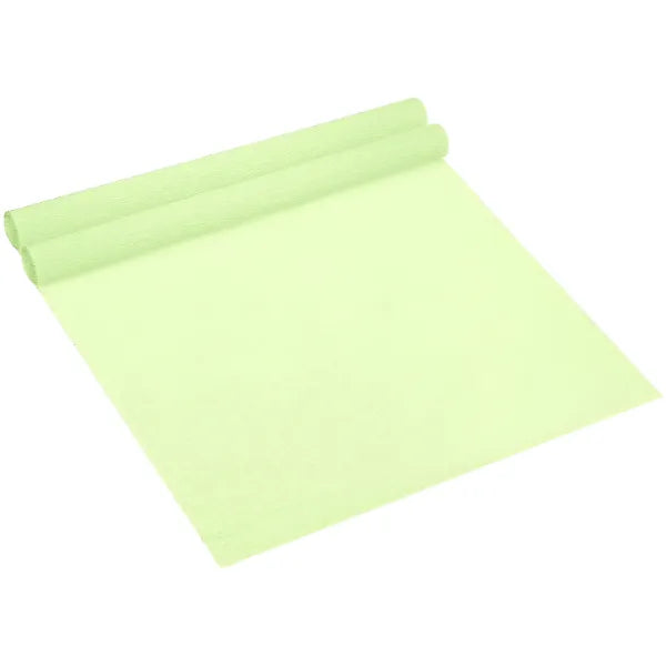 Premium Crepe Paper Roll for Flower Making-50X2.5 Cm- Yellow Green