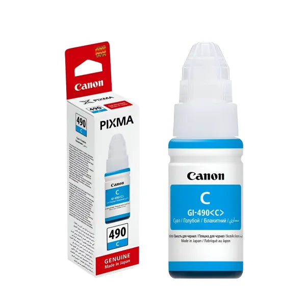 Canon GI-490 Cyan Ink Bottle