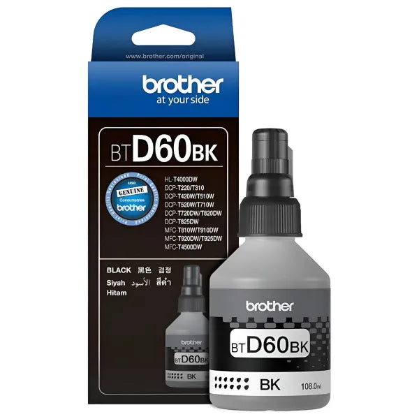 Brother Bt-D60bk Ink Bottle (Black) alternate