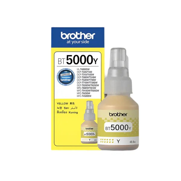 Brother BT5000Y Ink Bottle (Yellow)