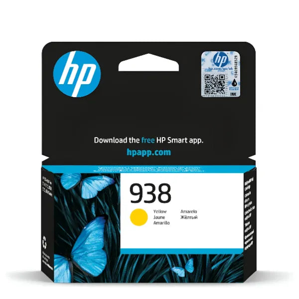 HP 938 Yellow Original Ink Cartridge