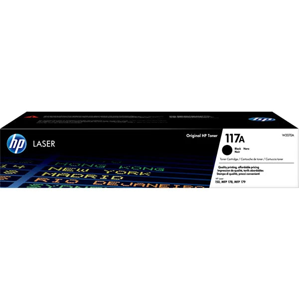 HP 117A Black Original Laser Toner Cartridge (CGOM67)