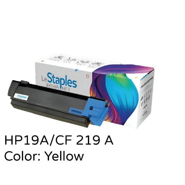 Le Staples Original Toner .Replacement For LaserJet  Cartridge -HP19A/CF 219 A