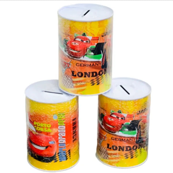 Car Designs Money Box Piggy Bank - Small -1 Pieces Set