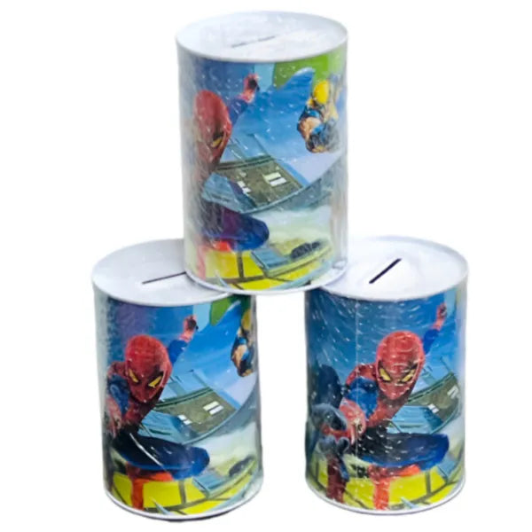 Spiderman printed Money Box Piggy Bank - Small -1 Pieces Set