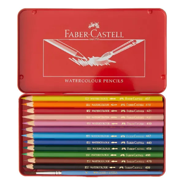 Faber Castell Water Color Pencil 12 Colours alternate