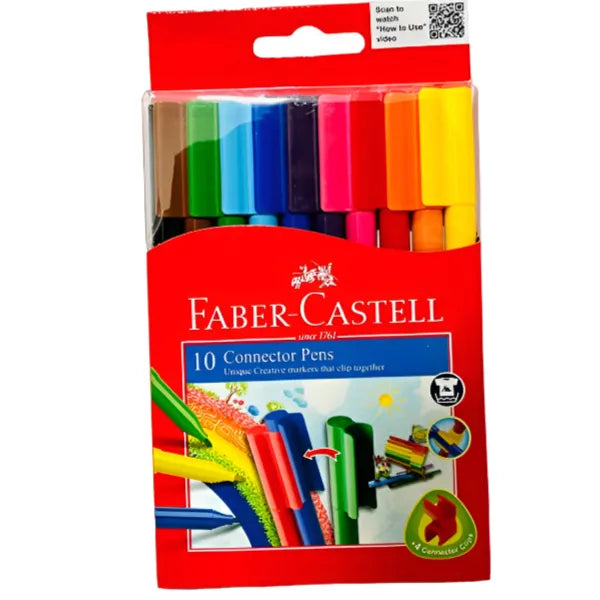 Faber Castell 10 Connector Pens
