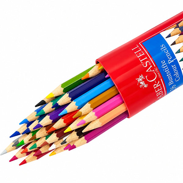 Faber Castell Classic Colour Pencils 36 Colour In A Round Metal Tin, Multicolor alternate