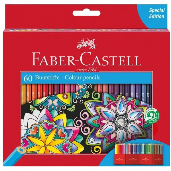 Faber castell Colouring Pencils Set - 60 Pieces