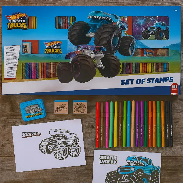 Multiprint Hot Wheels Mega Maxi Art Set – Creative Kit for Kids alternate