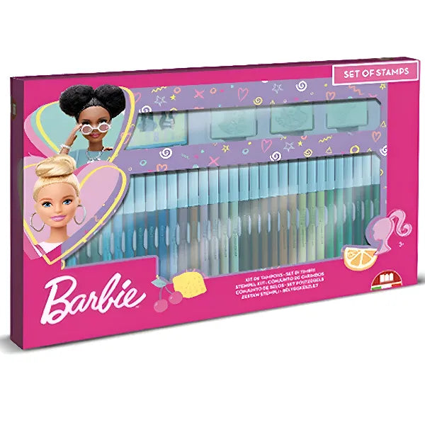 Multiprint Barbie Felt Tip Pen Set – Creative Art Kit for Kids