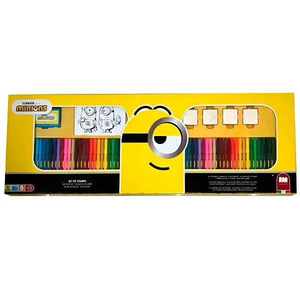 Multiprint Minions Felt-Tip Pen Set – Creative Art Kit for Kids