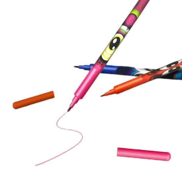 Scentos 50 Scented Fibre Tip Marker Pens For Colouring alternate