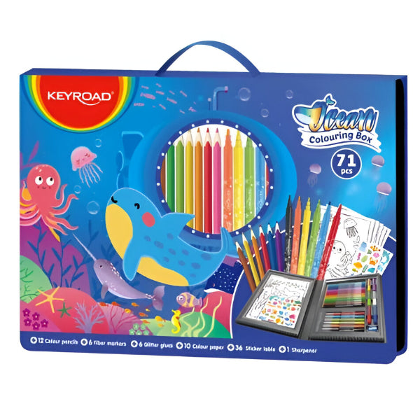 Keyroad Coloring Set-71 Pieces(CLGS122)