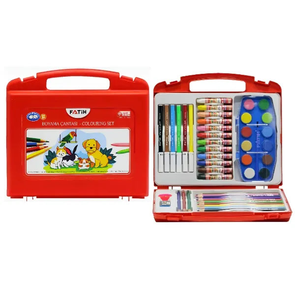 Fatih Boyama Cantasi Coloring Set (CLGS60)