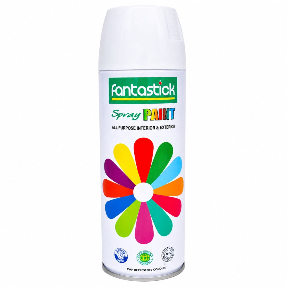 Fantastick Acrylic Spray Paint 400ML White