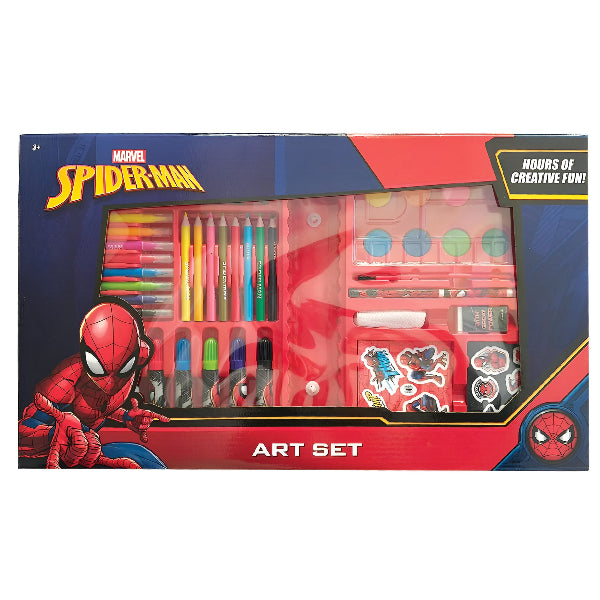 Marvel Spider-Man Art Collection – Creative Drawing & Coloring Set For Kids