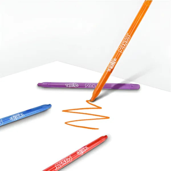Scentos Scented Twirl-Ups Crayons For Colouring -  Pack of 20