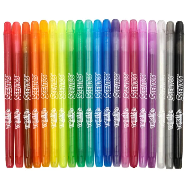 Scentos Scented Twirl-Ups Crayons For Colouring -  Pack of 20 alternate