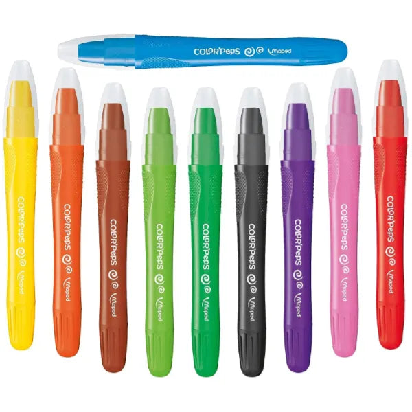 Maped Color Peps Gel Crayons Set Of 10 Colours alternate