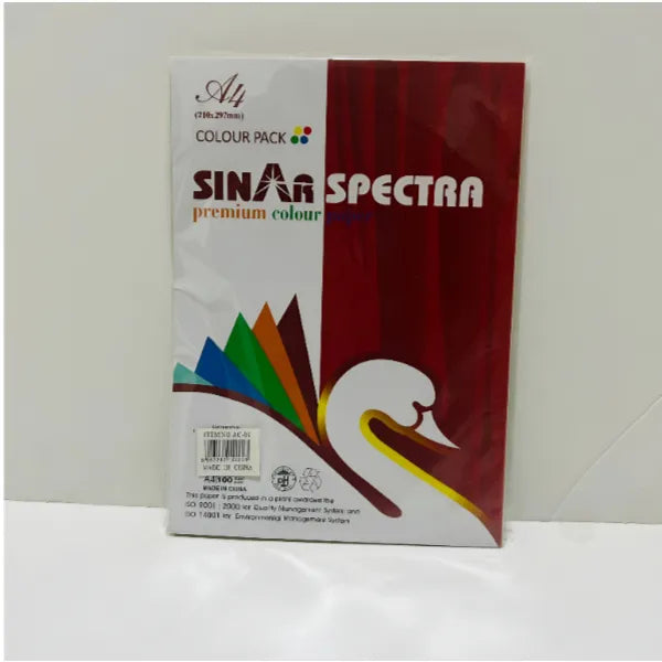 Sinar Spectra Premium Color Paper A4-100 Sheet alternate