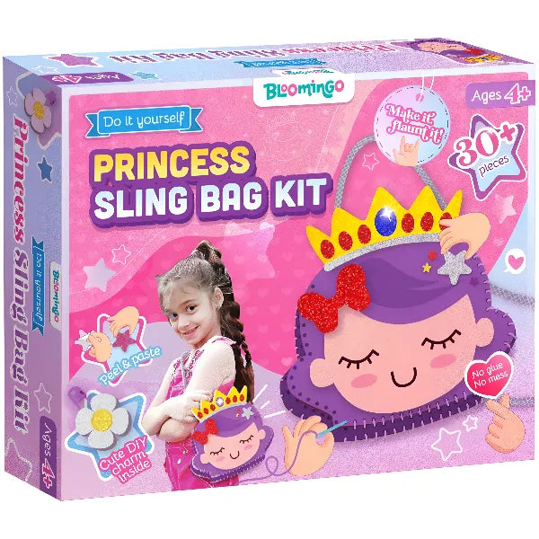 Bloomingo Princess Sling Bag Art & Craft Kit