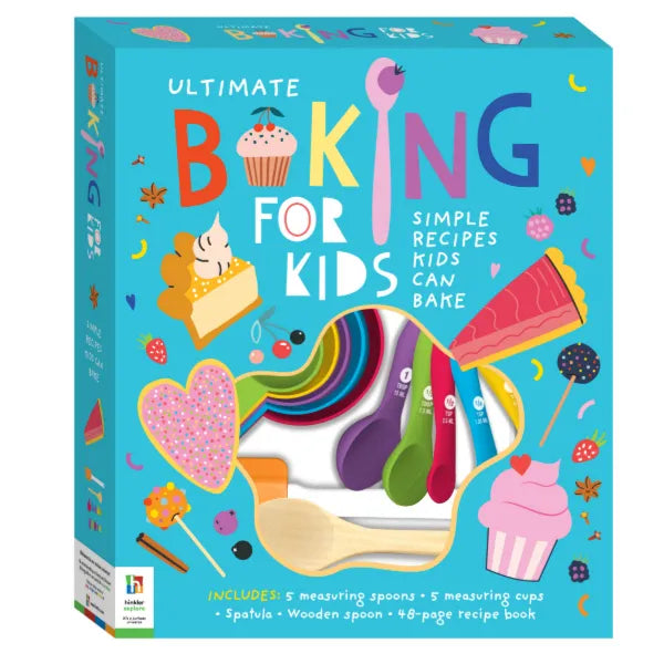 Hinkler Ultimate Baking Set For Kids-With Recipe Book