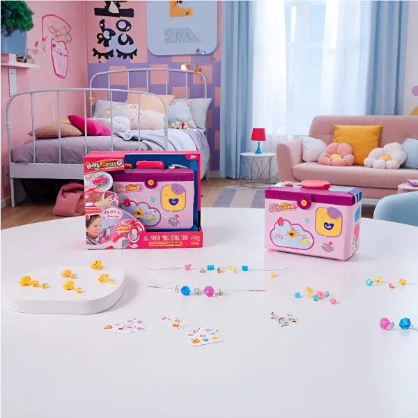 مجموعة صندوق المجوهرات السري Funlockets مع مسجل الرسائل الصوتية للفتيات