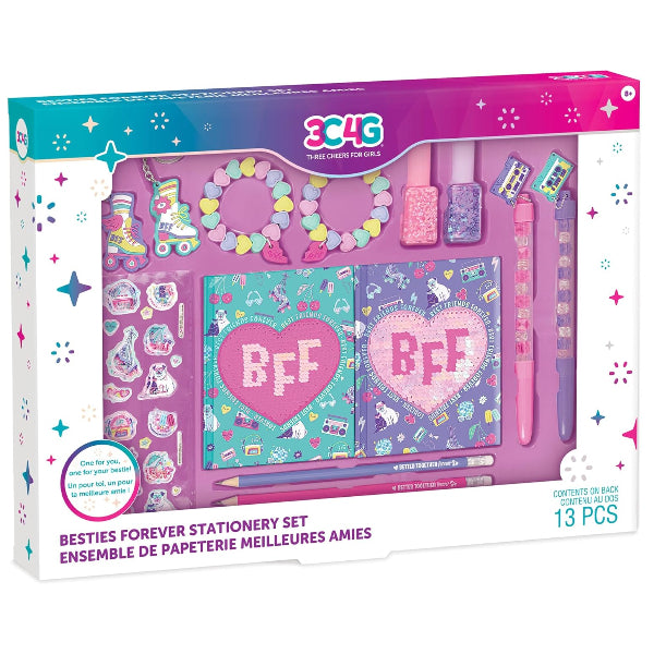 Make It Real Besties Forever Craft Stationery Set
