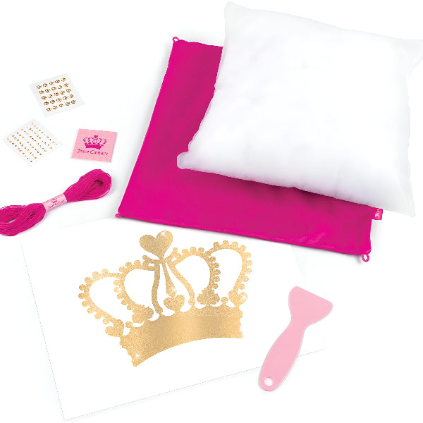 Make It Real Juicy Couture Diy Throw Pillow Kit – Craft & Decor For Tweens alternate