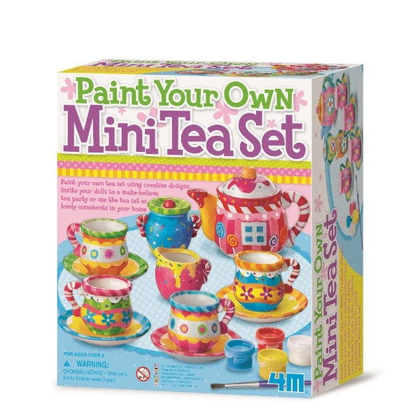 4M Tea Set Painting Kit, Diy Porcelain Tea Set Art & Craft Set, Age 8+