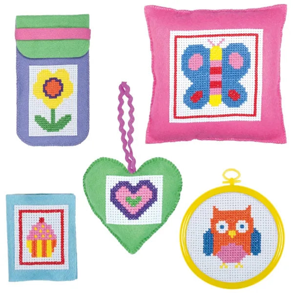 Galt Art & Craft Creative Cross Stitch Case  Kit alternate