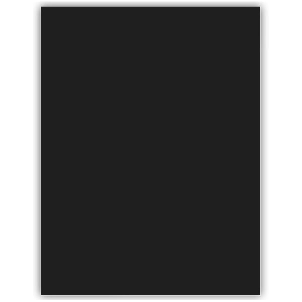 Folia Chart Paper 220G 50X70 Cm - Black