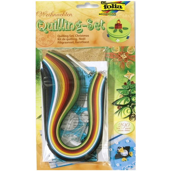 Folia Assorted Quilling Paper – 280 Sheets For Craft Work