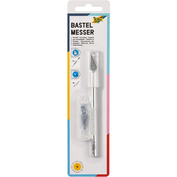 Folia Precision Craft Knife With 3 Spare Blades